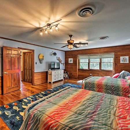 Bayfront Blounts Creek Home Private Beach And Dock! Whichard Beach Екстер'єр фото